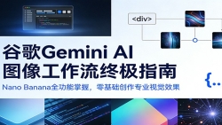 谷歌Gemini AI 图像工作流终极指南：Nano Banana全功能掌握，零基础创作专