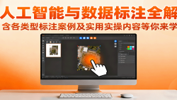 人工智能与数据标注全解，含各类型标注案例及实用实操内容等你来学