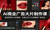 AI商业广告大片制作课：结合即梦2.0与剪映，打造口红TVC品牌级广告作品