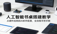 人工智能书桌搭建教学：从硬件选购到AI软件配置，全流程手把手教