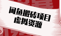 普通人可以做闲鱼虚拟资源搬砖项目，低成本副业轻松月收益万元！