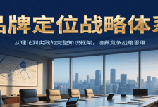 品牌定位战略体系，从理论到实践的完整知识框架，培养产品竞争战略思维