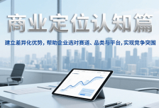 商业定位认知，建立差异化优势，帮助企业选对赛道、品类与平台，实现竞争突