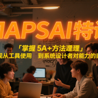 MAPSAI 特训，掌握 5A + 方法论，实现从工具使用者到系统设计者的能力跃升
