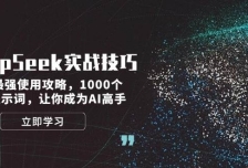DeepSeek实战技巧：集合最强使用攻略，1000个神级提示词，让你成为AI高手