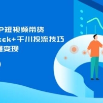 2025个人IP短视频带货，掌握Deepseek+千川投流技巧，实现全域流量变现