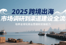 2025跨境出海从市场调研到渠道建设全流程，培养全球化商业思维和实操能力