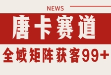 唐卡赛道私域引流获客 自热矩阵SOP日引流99+精准客资