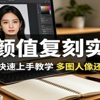 AI颜值复刻实操，零基础快速上手教学，多图人像还原技巧