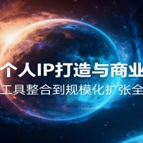 AI时代个人IP打造与商业变现课，从AI工具整合到规模化扩张全流程