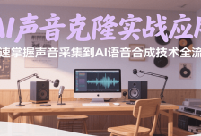 AI声音克隆实战应用，快速掌握声音采集到AI语音合成技术全流程