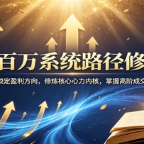 年入百万系统路径修行课：精准锁定盈利方向，修炼核心心力内核，掌握高阶成