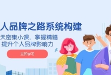 AI个人品牌之路系统构建，3天密集小课，掌握精髓，提升个人品牌影响力