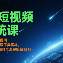 AI短视频系统课：Deepseek提问 + 即梦制图双工具实战，30种创意视频全流程