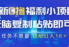 最新0撸福利小项目，抖音平台大放水，无脑复制粘贴 即可，任务不限量，轻松