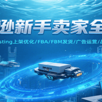 亚马逊新手卖家全流程，注册收款/Listing上架优化/ FBA/FBM发货/广告运营/