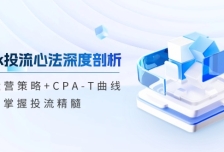 TikTok投流矩阵系统运营课程：市场运营策略+CPA-T曲线，掌握投流精髓（更新