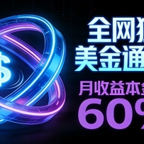 保本+躺赚60% | 美金合约，全网独一份的稳赚选择