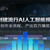 Sora2创建流行AI人工智能视频大师班，掌握创作全流程，产出百万播放内容