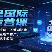 阿里国际站运营课：AI提效，RFQ报价，关键词搭建，直通车推广，全站推选品