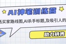 AI销售训练营，包括买家路线图, AI杀手标题,及吸引人的开头，助力销售